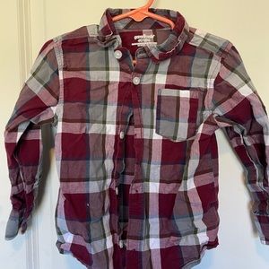 Plaid Button Down